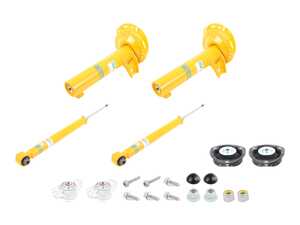 ES#5503844 - 35-229919KT6 - Bilstein B8 Performance Plus Front & Rear Struts Kit - Give your vehicle a more aggressive feel - Fits left & right side. Mounts and hardware included. - Assembled By ECS - Audi Volkswagen