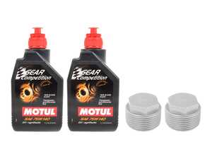 ES#5504054 - 0019902317KT2 - Mercedes Rear Differential Service Kit (75W-140) - Complete kit with Motul fluid and drain plugs to service your rear differential. - Motul - Mercedes Benz