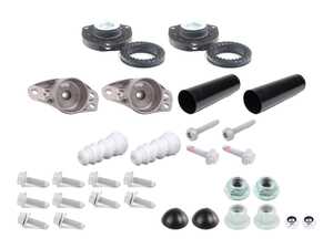 ES#5504405 - 87451038BKT3 - Front & Rear Struts Install hardware Kit - All the hardware you need to install new struts. - Assembled By ECS - Volkswagen