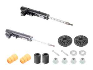 ES#5504428 - 8F0413029BKT1 - Genuine Front Sport Struts Kit - Restore your factory ride quality! Includes left strut and right strut, as well as install hardware. - Assembled By ECS - Audi