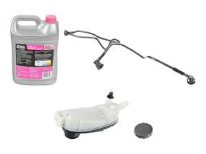 ES#5504981 - 2465000049KT - Coolant Expansion Tank Kit - Keep your cooling system leak free! Includes a new expansion tank, pressure cap, coolant bleed line, and 1-gallon of pink coolant. - Genuine Mercedes Benz - Mercedes Benz