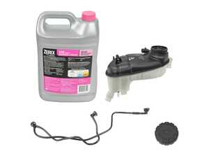 ES#5504995 - 2465000049KT2 - Coolant Expansion Tank Kit - Keep your cooling system leak free! Includes a new expansion tank, pressure cap, coolant bleed line, and 1-gallon of pink coolant. - Meyle - Mercedes Benz