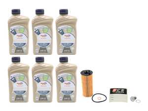 ES#5505317 - 83215B5C945KT2 - BMW Oil Service Kit - 0w-12 (LL-22 FE++) - Includes 0w-12 LL-22 FE++ Approved engine oil and a new filter with sealing o-rings - Assembled By ECS - BMW