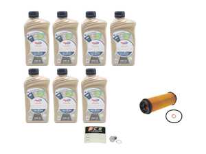 ES#5505370 - 83215B5C945KT3 - BMW Oil Service Kit - 0w-12 (LL-22 FE++) - Includes 0w-12 LL-22 FE++ Approved engine oil, a new filter with sealing o-rings and drain plug - Assembled By ECS - BMW