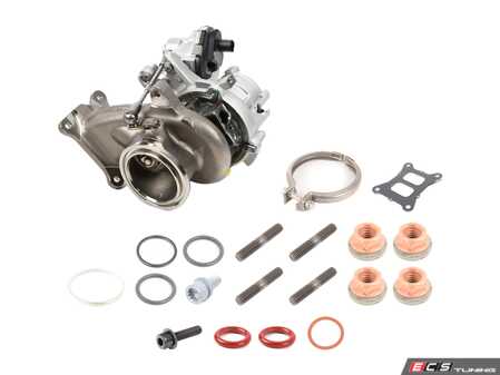 ES#5506561 - 06k145061dKT - Turbocharger With Installation Kit  - Restore your Tiguan's performance and ensure a leak-free installation with this complete Turbocharger Replacement Kit - Assembled By ECS - Volkswagen