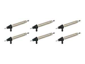 ES#5507077 - 0pb128615cKT - Fuel Injector - Set Of 6 - High pressure fuel injector supplies fuel from the rail to the cylinder - Genuine Porsche - Porsche