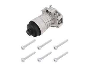 ES#5516300 - 06m115401lmKT - Oil Filter Housing Replacement With Hardware - Fix your leaking oil filter housing right the first time with this complete kit, featuring the standard Bremmen Parts housing assembly and a fresh set of required single-use aluminum mounting bolts. - Bremmen Parts - Audi