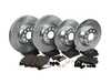 ES#4798197 - K8168 - Power Stop Z23 Evolution Sport Front & Rear Brake Kit (340mm/300mm) - A direct-fit performance upgrade with drilled & slotted zinc-plated rotors and low-dust carbon-fiber ceramic pads. - Power Stop - Audi Volkswagen