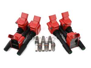 ES#5504753 - KT100031 - APR Ignition Coil & Spark Plug Kit (3.0T EA839 6-cylinder Engines) - Red - Unleash Your Engine's Potential with APR - APR - Audi Porsche