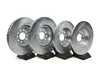 ES#4798197 - K8168 - Power Stop Z23 Evolution Sport Front & Rear Brake Kit (340mm/300mm) - A direct-fit performance upgrade with drilled & slotted zinc-plated rotors and low-dust carbon-fiber ceramic pads. - Power Stop - Audi Volkswagen
