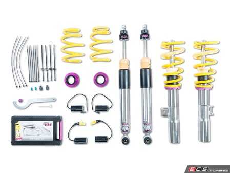 ES#5516543 - 3522500S - KW Coilover Kit V3 Bundle - The ultimate in coilover technology featuring double adjustable damping. - KW Suspension - Mercedes Benz