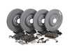 ES#5516205 - 8W0615301P7KT - Front And Rear Brake Service Kit - With Zimmermann rotors and Power Stop Z17 Eco Ceramic brake pads - Assembled By ECS - Audi