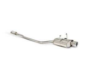 ES#3969540 - SMN001 - Scorpion Cat-Back Exhaust - 100mm Tip Resonated  - Built to last with 304 stainless steel and engineered for dyno-proven power gains. Scorpion proves performance exhaust doesn't need to be intolerably loud to sound great. - Scorpion - MINI