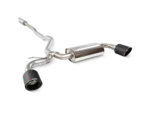 ES#4880860 - SMNS029CF - Scorpion Cat-Back Exhaust - Ascari Carbon Fiber Tip - Non Resonated - Built to last with 304 stainless steel and engineered for dyno-proven power gains. Scorpion proves performance exhaust that sounds great. - Scorpion - MINI