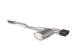 ES#4352612 - SMN021CF - Scorpion Cat-Back System For MINI Cooper F56/F57 S/JCW, Resonated W/ Ascari Carbon Fiber Tips - Built to last with 304 stainless steel and engineered for dyno-proven power gains. Scorpion proves performance exhaust that sounds great. - Scorpion - MINI