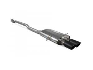 ES#3969562 - SMNS011MC - Scorpion Cat-Back Exhaust System Monaco Black Ceramic Tailpipes - NON Resonated  - Built to last with 304 stainless steel and engineered for dyno-proven power gains. Scorpion proves performance exhaust doesn't need to be intolerably loud to sound great. - Scorpion - MINI