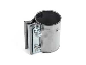 ES#5396545 - D0001-CL1-60 - Exhaust Sleeve Clamp - 60mm - Upgrade the look of and quiet down your leaking exhaust. 60mm OD fitment - ECS - Audi BMW Volkswagen Mercedes Benz MINI Porsche