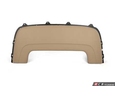 ES#88407 - 51178227299 - Convertible Top Lid - Beige - This is the lid that covers the convertible top when it is down. - Genuine BMW - BMW