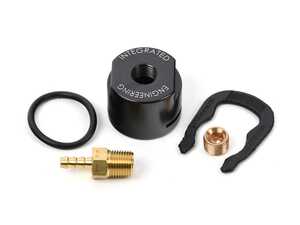 ES#3107765 - IEBAVC2 - IE Boost Cap - Used to cap off the the vacuum port on the side of the intake manifold for vehicles running catch cans. Includes a tap to supply vacuum to a boost gauge. - Integrated Engineering - Audi Volkswagen