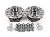 ES#5482119 - 2053340300KT1 - Front Wheel Bearing/Hub Assemblies - Pair - Includes both front wheel hub and bearings, with all new hardware for installation. - Meyle - Mercedes Benz