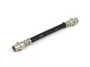 ES#3419974 - 6Q0611775B - Mid Brake Hose - Priced Each - Rubber line that is located in the rear of car looped under the swing axle - World Brake Resource - Audi Volkswagen