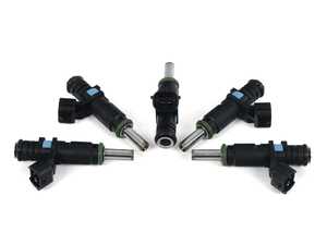 ES#2776643 - 07K906031CKT1 - Fuel Injector - Set Of Five - Replacement injector to keep your engine running smoothly - Assembled By ECS - Volkswagen
