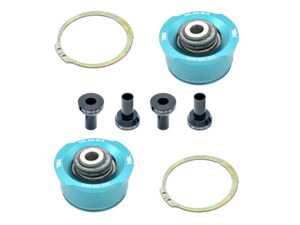 ES#5477699 - TGK-0411-04 - TGK Motorsport Audi Thrust Arm Spherical Monoball Kit  - A direct-replacement spherical monoball kit for B9 Audi thrust arms that replaces the factory rubber bushings to eliminate unwanted suspension deflection. - TGK Motorsport - Audi