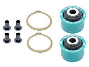 ES#5477698 - TGK-0411-02 - TGK Motorsport Sealed Monoball Forward Front Lower Control Arm Inner Bushing - Precision machined, anodized aluminum with a knurled outer diameter for a perfect press fit and long-lasting durability. - TGK Motorsport - Audi