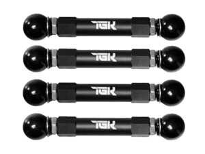 ES#5477694 - TGK-0409-07 - Billet Lowering Links - A direct-replacement, fully adjustable billet aluminum lowering link kit that allows up to 2 inches of ride height adjustment for models equipped with factory air ride. - TGK Motorsport - Audi Porsche