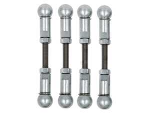 ES#5477693 - TGK-0409-06 - Lowering Links - Fully adjustable, bolt-on lowering links that drop your air-ride Q7 or Cayenne up to two inches for an aggressive stance. - TGK Motorsport - Audi Porsche