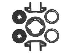 ES#5477665 - TGK-0404-08 - TGK Motorsport Complete Billet Rear Subframe Insert Kit - Precision-machined billet aluminum rear subframe inserts that eliminate unwanted chassis flex and sharpen the handling of your B9 Audi. - TGK Motorsport - Audi