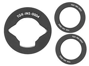ES#5477664 - TGK-0404-07 - TGK Motorsport Rear Differential Bushing Insert Kit - Lock down your Audi B9 or B9.5's drivetrain and eliminate rear-end slop during hard launches with this premium billet aluminum differential bushing insert kit. - TGK Motorsport - Audi