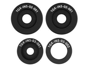 ES#5477659 - TGK-0404-02 - TGK Motorsport Rear Differential Bushing Insert Kit - Lock down your Audi's drivetrain and eliminate rear-end slop during hard launches with this premium billet aluminum differential bushing kit. - TGK Motorsport - Audi