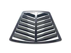 ES#5516342 - VT-HVC-RT-SGB - Center Hood Vent W/ Rain Tray - Semi-Gloss Black - Add a hood vent to your MK7/7.5 for an aggressive look and improved engine cooling. - CJM Industries - Volkswagen