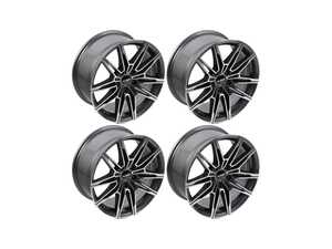 ES#5470122 - 7106-8KT - 19" Alzor Style 7106 Wheels - Set Of Four - 19x9 ET30 5x120 72.6CB - Gunmetal/Machined Face - Alzor - BMW