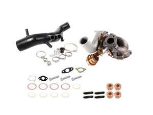 ES#5481348 - 06a198704bko4bKT - KO4 Turbocharger And ECS Turbo Inlet Hose With Install Kit - This bolt-on package pairs a high-volume K04-001 turbocharger with a smooth-bore silicone inlet hose to maximize boost response. - Assembled By ECS - Volkswagen