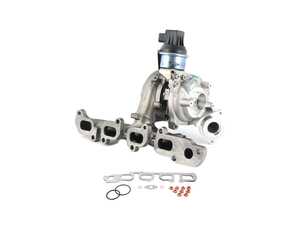 ES#5516707 - 03L253010JKT - Factory Replacement BV40 Turbocharger & D&W Installation Kit (2.0L TDI) - Restore factory boost pressure, fuel economy, and reliability to your 2.0L TDI with this complete turbocharger replacement bundle. - BorgWarner - Volkswagen