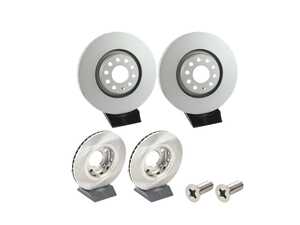 ES#5483428 - 8e0615301adkt5KT - Front & Rear Brake Rotors - Set (321x30 / 256x22) - Featuring a protective Meyle Platinum coating. - Meyle - Audi