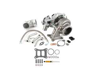 ES#5516727 - 898200-5001wKT - Garrett G25-660 PowerMax Stage 2 Turbocharger Upgrade & Ajusa Installation Kit (MQB 1.8T / 2.0T) - Transform the power delivery of your MQB platform vehicle with this complete Stage 2 PowerMax direct-fit turbocharger and Ajusa sealing hardware bundle. - Garrett - Audi Volkswagen