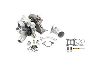 ES#5516726 - 898199-5001wKT - Garrett GT2260S PowerMax Stage 1 Turbocharger Upgrade & Ajusa Installation Kit (MQB 1.8T / 2.0T) - Transform the power delivery of your MQB platform vehicle with this complete Stage 1 PowerMax direct-fit turbocharger and Ajusa sealing hardware bundle. - Garrett - Audi Volkswagen