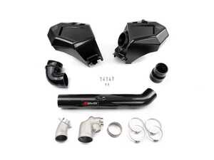 ES#5425227 - 48.08.0001-2 - S58 Performance Air Intakes - Carbon Fiber Lids - Remove your restrictive stock intake and improve airflow to your turbochargers! Includes upgraded aluminum turbo inlets! - AMS Performance - BMW