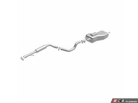 ES#5516328 - 106-0265 - Direct-Fit Replacement Exhaust System Kit - Eliminate exhaust leaks and restore factory quiet performance with this direct-fit, bolt-on replacement exhaust system. - BRExhaust - Volkswagen
