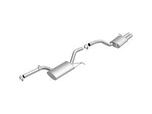 ES#5516334 - 106-0272 - Direct-Fit Replacement Exhaust System Kit - Eliminate exhaust leaks and restore factory quiet performance with this direct-fit, bolt-on replacement exhaust system. - BRExhaust - Volkswagen
