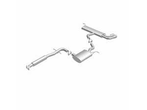 ES#5516343 - 106-0554 - Direct-Fit Replacement Exhaust System Kit - Eliminate exhaust leaks and restore factory quiet performance with this direct-fit, bolt-on replacement exhaust system. - BRExhaust - Volkswagen