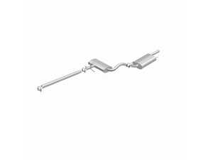 ES#5516350 - 106-0729 - Direct-Fit Replacement Exhaust System Kit - Eliminate exhaust leaks and restore factory quiet performance with this direct-fit, bolt-on replacement exhaust system. - BRExhaust - Volkswagen