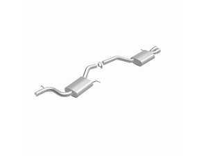 ES#5516353 - 106-0791 - Direct-Fit Replacement Exhaust System Kit - Eliminate exhaust leaks and restore factory quiet performance with this direct-fit, bolt-on replacement exhaust system. - BRExhaust - Volkswagen