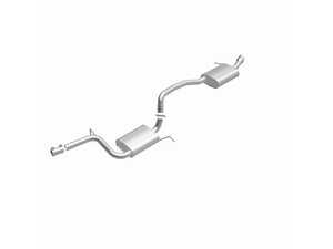 ES#5516364 - 106-0820 - Direct-Fit Replacement Exhaust System Kit - Eliminate exhaust leaks and restore factory quiet performance with this direct-fit, bolt-on replacement exhaust system. - BRExhaust - Volkswagen