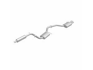 ES#5516370 - 106-0858 - Direct-Fit Replacement Exhaust System Kit - Eliminate exhaust leaks and restore factory quiet performance with this direct-fit, bolt-on replacement exhaust system. - BRExhaust - Volkswagen
