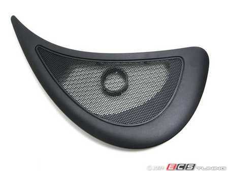 ES#110797 - 51432754988 - Speaker Grille Cover - Passenger Side Rear  - Mounts to the rear panel with clips - Genuine MINI - MINI