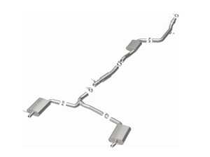 ES#5526876 - 106-0967 - BRExhaust 2015-2018 Mercedes-Benz C300 2.0L Direct-Fit Exhaust System Kit 106-0967 - Direct-fit, mandrel-bent exhaust replacement for the 20152018 Mercedes-Benz C300easy bolt-on installation with all hardware included and backed by a 2-year unlimited-mile warranty. - BRExhaust - Mercedes Benz